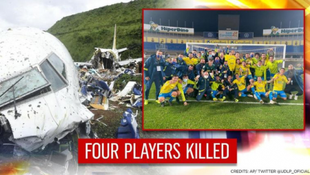 Plane Crash Kills 4 Soccer Players, Club President in Brazil