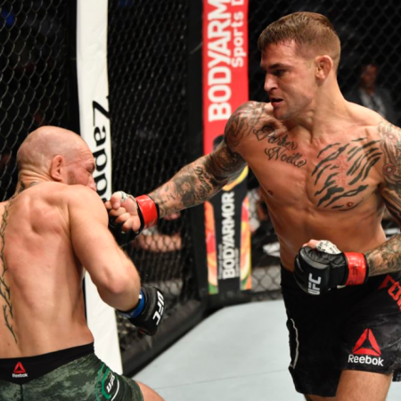 Dustin Poirier Scores Brutal TKO of Conor McGregor at UFC 257