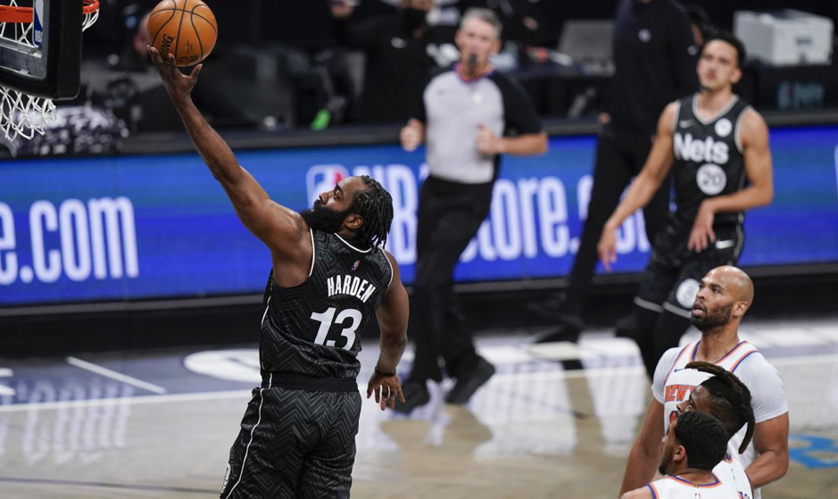 James Harden Puts Up First 40-Point Game with Brooklyn