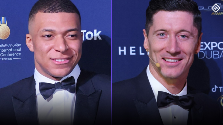 Globe Soccer Awards 2021 Results: Lewandowski Loses to Mbappe