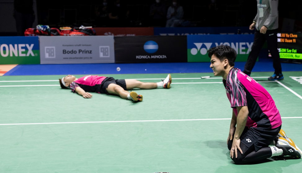 Smashing Show as Sze Fei-Izzuddin Lift German Open Title