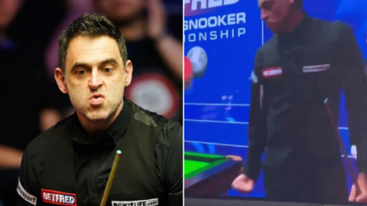 Ronnie O’Sullivan Referred Over Lewd Gesture